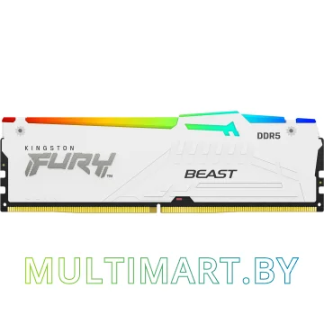 Оперативная память Kingston FURY Beast RGB 16GB DDR5 PC5-41600 (KF552C40BWA-16) картинка 2